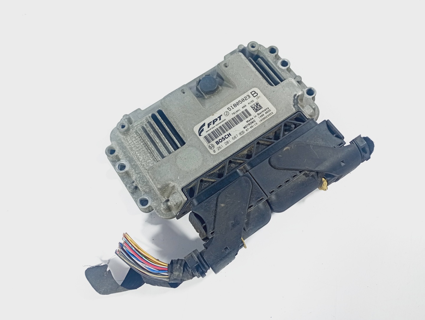 computer control unit of the engine OE 0261201687 Fiat Bravo II 2 07-14