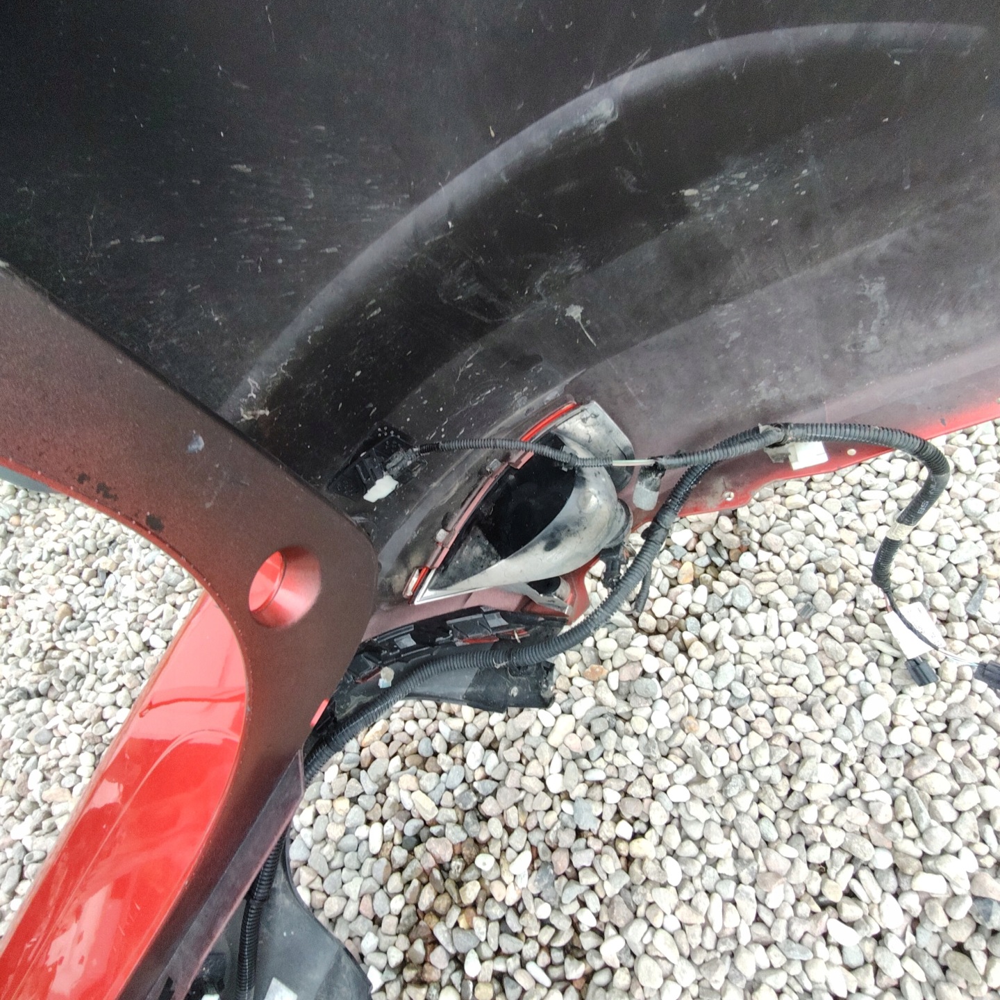 bumper rear part rear RENAULT MEGANE IV 4 KOMBI 4XPDC