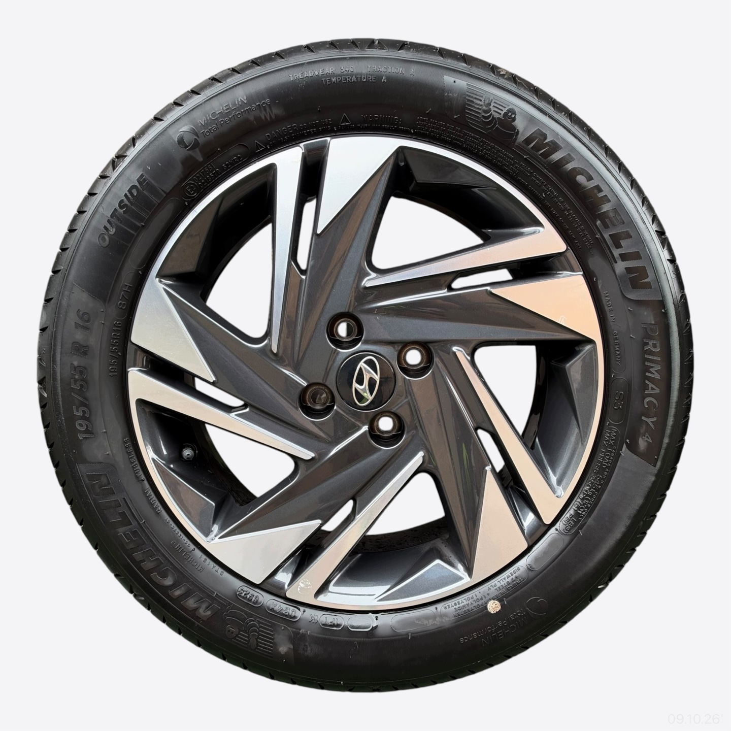 kola gumy disky HYUNDAI BAYON MICHELIN 195/55/16" 5MM letne