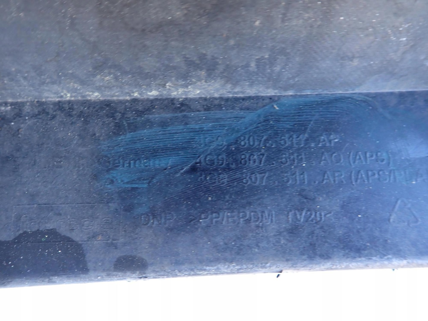 AUDI A6 C7 4G KOMBI LIFT 14-18 bumper rear part 6XPDC