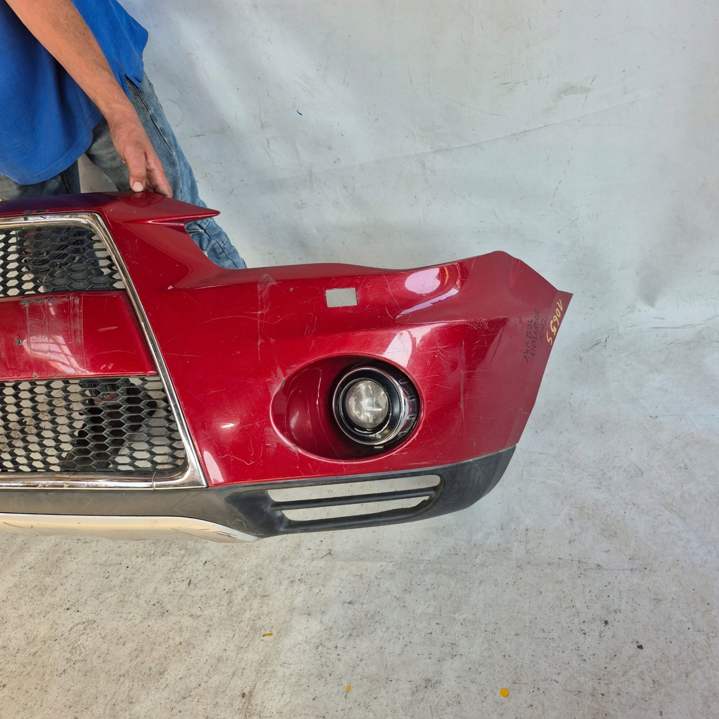 MITSUBISHI OUTLANDER II LIFT 10-12 bumper front front SPR
