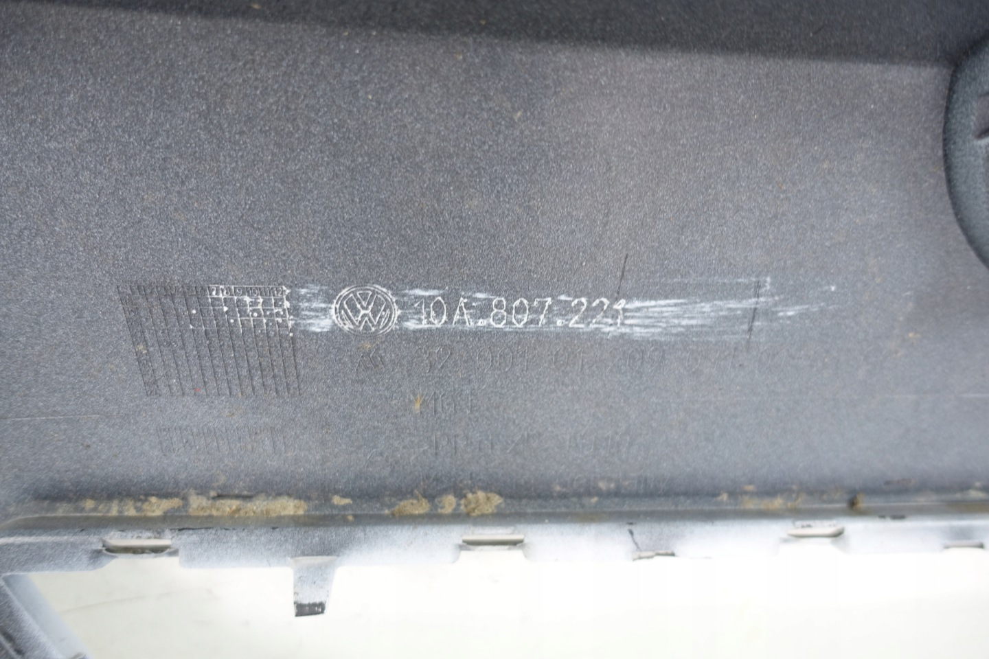 VW VOLKSWAGEN ID3 ID.3 10A bumper front front 10A807221