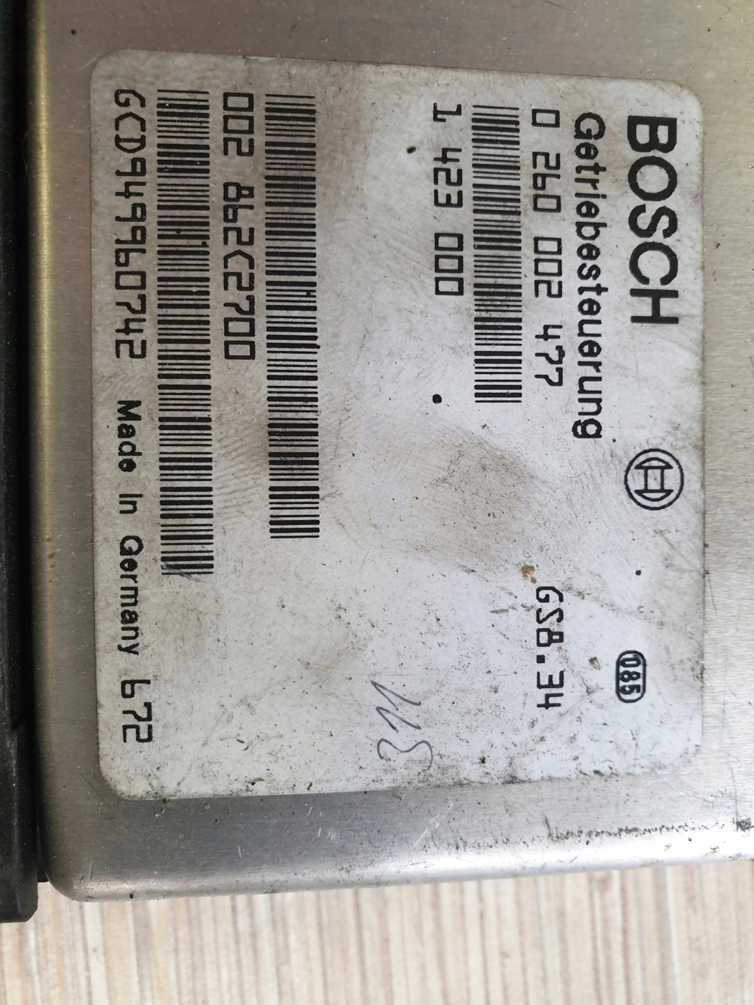 BMW E36 E34 Bedienteil Getriebe 0260002477