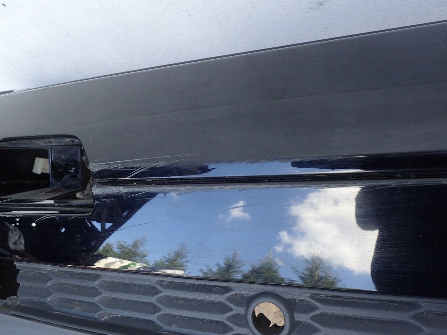 bumper rear part rear AUDI Q7 4M II S LINE LIFT 2019