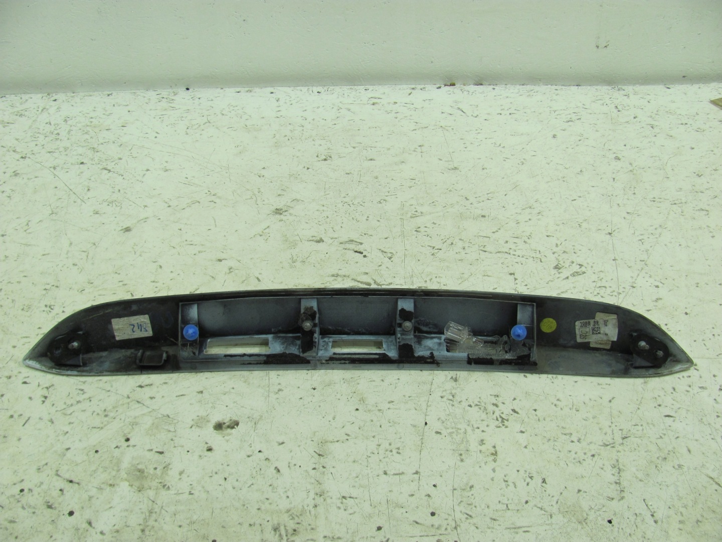 Renault ZOE cap bonnet rear part