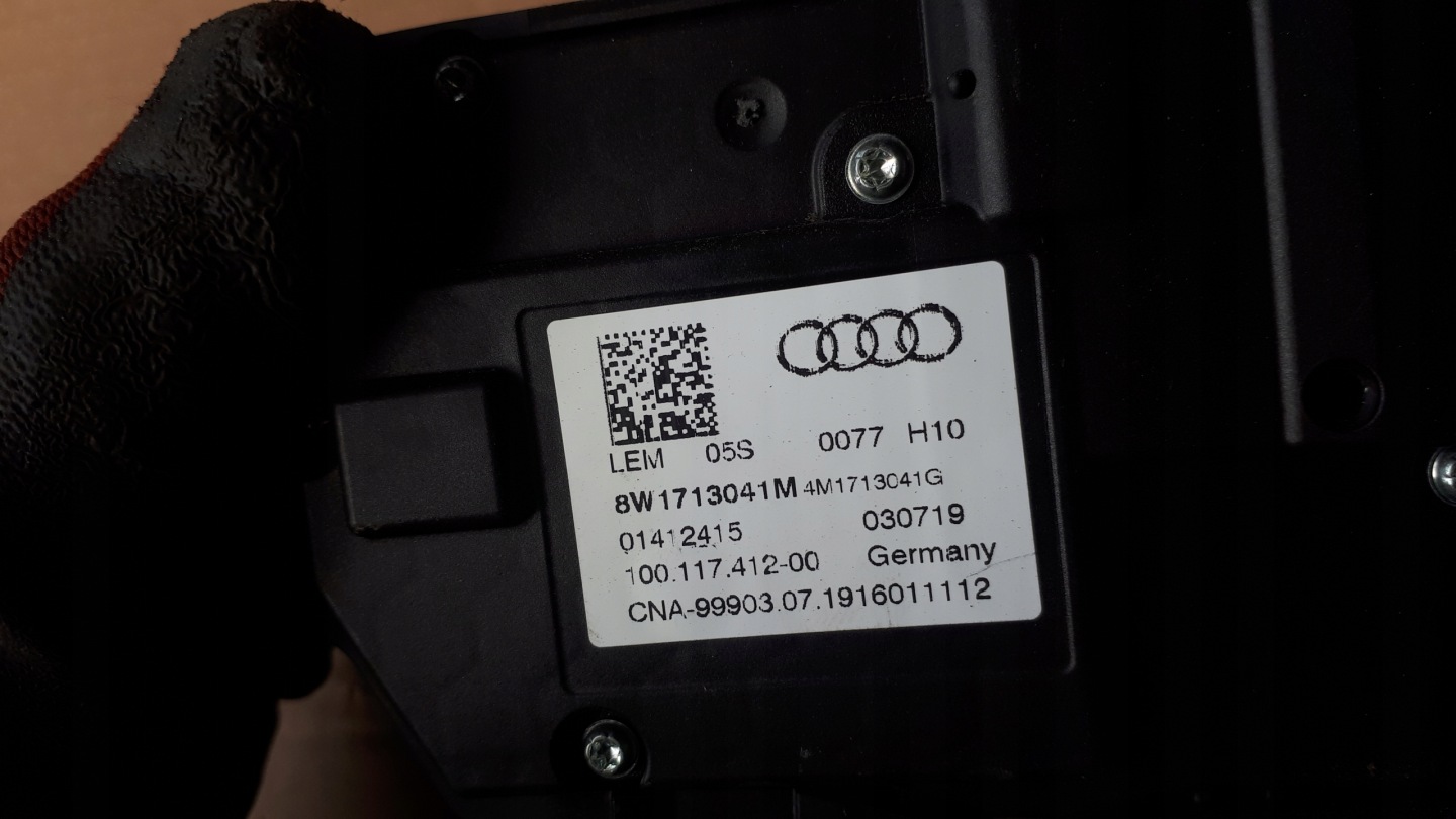 S4 B9 A4 8W MÉCANISME LEVIER DE VITESSE ENGRENAGE AUT S5 8W A5