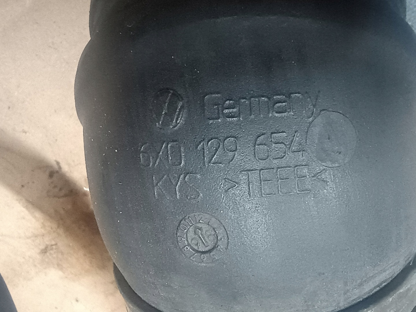 pipe air ODMA 6X0129654 SEAT IBIZA 1.4