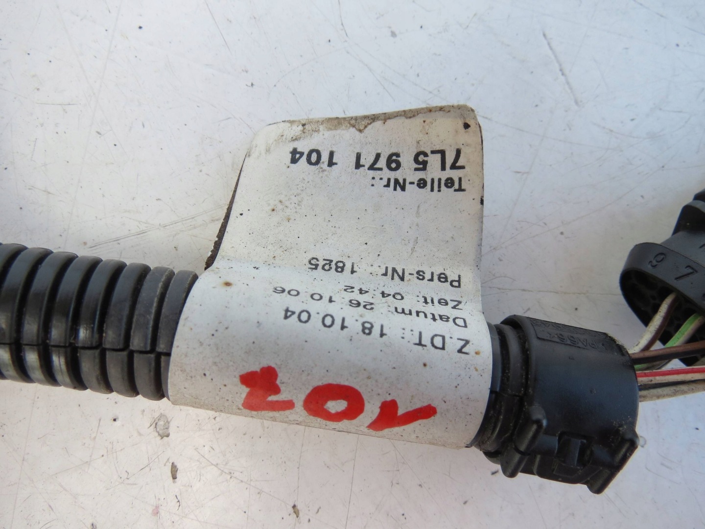 cablaggio sensori PDC posteriore PORSCHE CAYENNE e 7L5 7L5971104