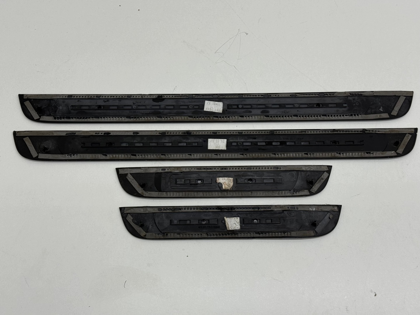 AUDI A6 C7 S-LINE mouldings caps threshold KOMPLET SLINE