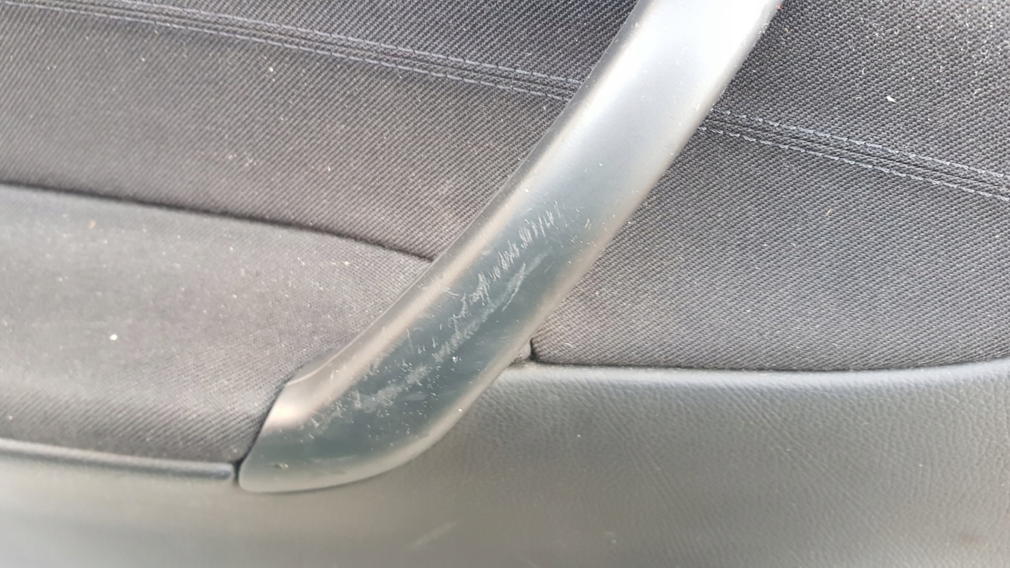 MERCEDES W203 side upholstery left rear part