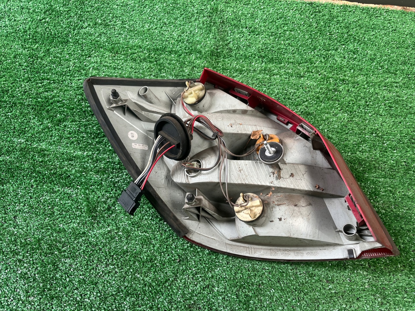 light right rear SKODA FABIA 2