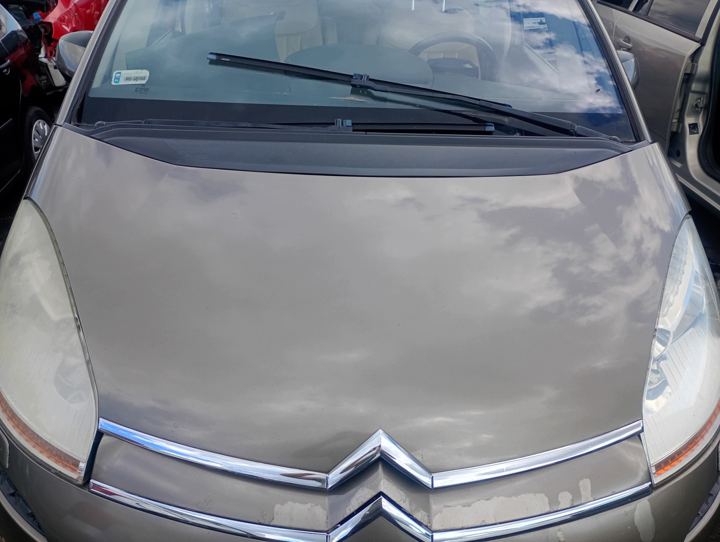Cofano Citroen C4 Picasso FL 07-13 kod lakieru KEBC