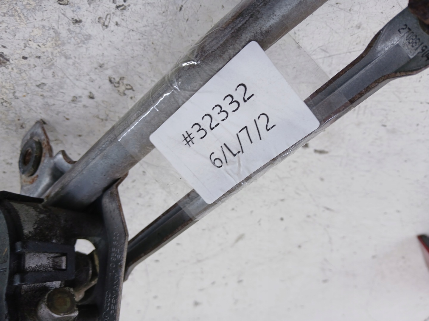 VW GOLF IV wiper mechanism front 1J1955113A