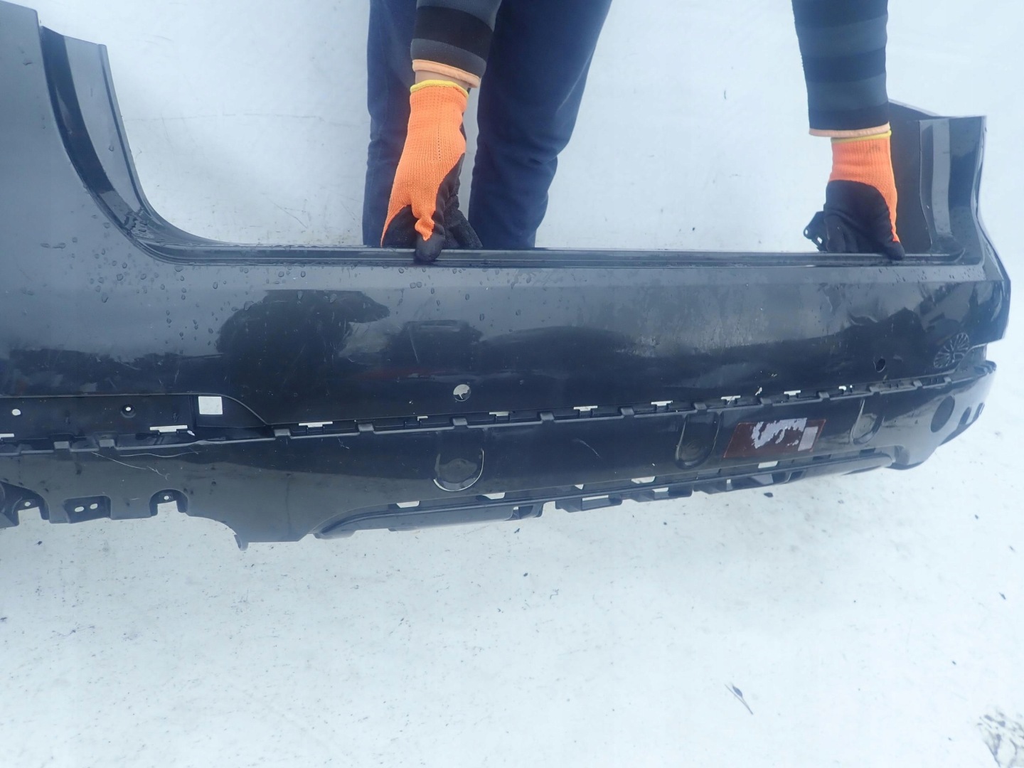 MASERATI LEVANTE 16-> bumper rear part rear PDC