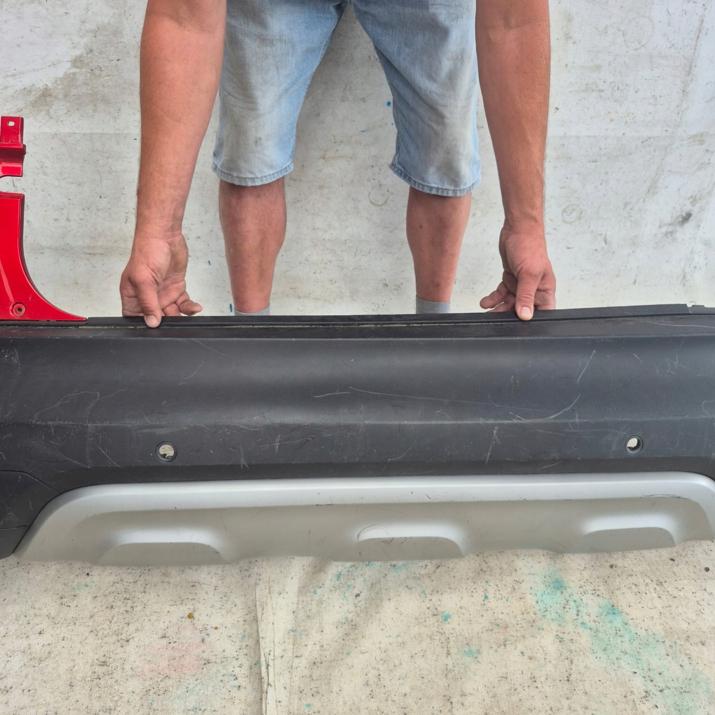 RENAULT CAPTUR e 1 LIFT 17-19 Paraurti posteriore posteriore PDC