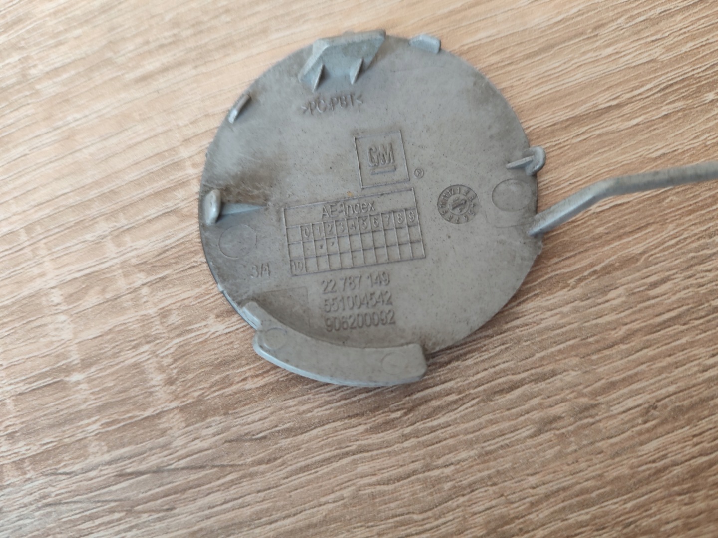 towing hook cap front OPEL INSIGNIA A 13- 22787149