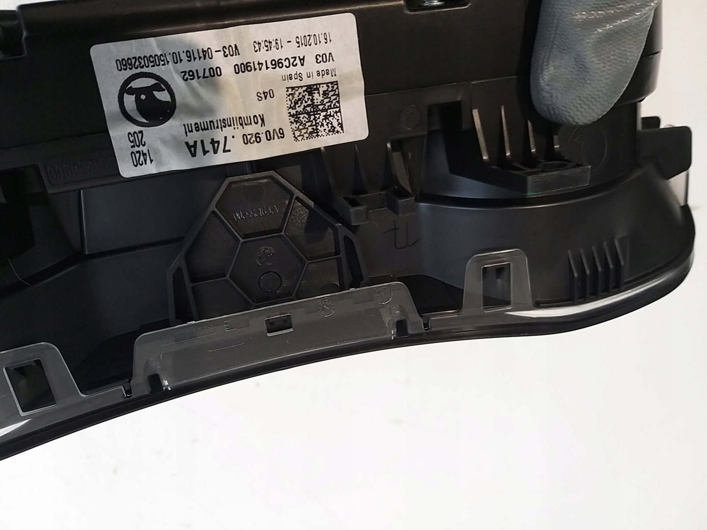 SKODA FABIA III 6V dials dials EUROPA 6V0920741A 1,4 TDI CUS
