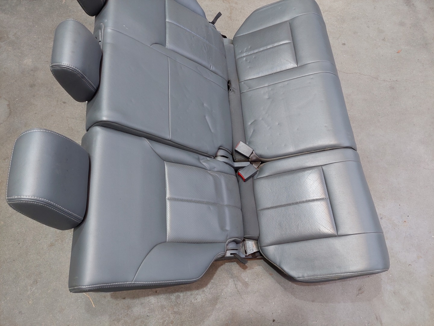 hátsó ülés hátsó hátso bőr + fejtámlák JEEP CHEROKEE KK