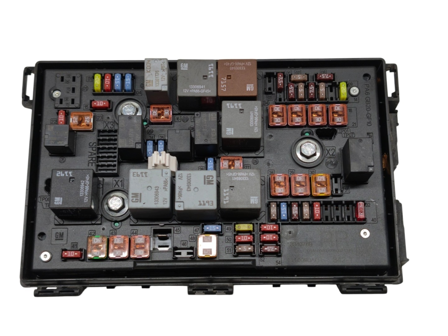 OPEL ASTRA J IV module BSI fuse box original 13343769 RR