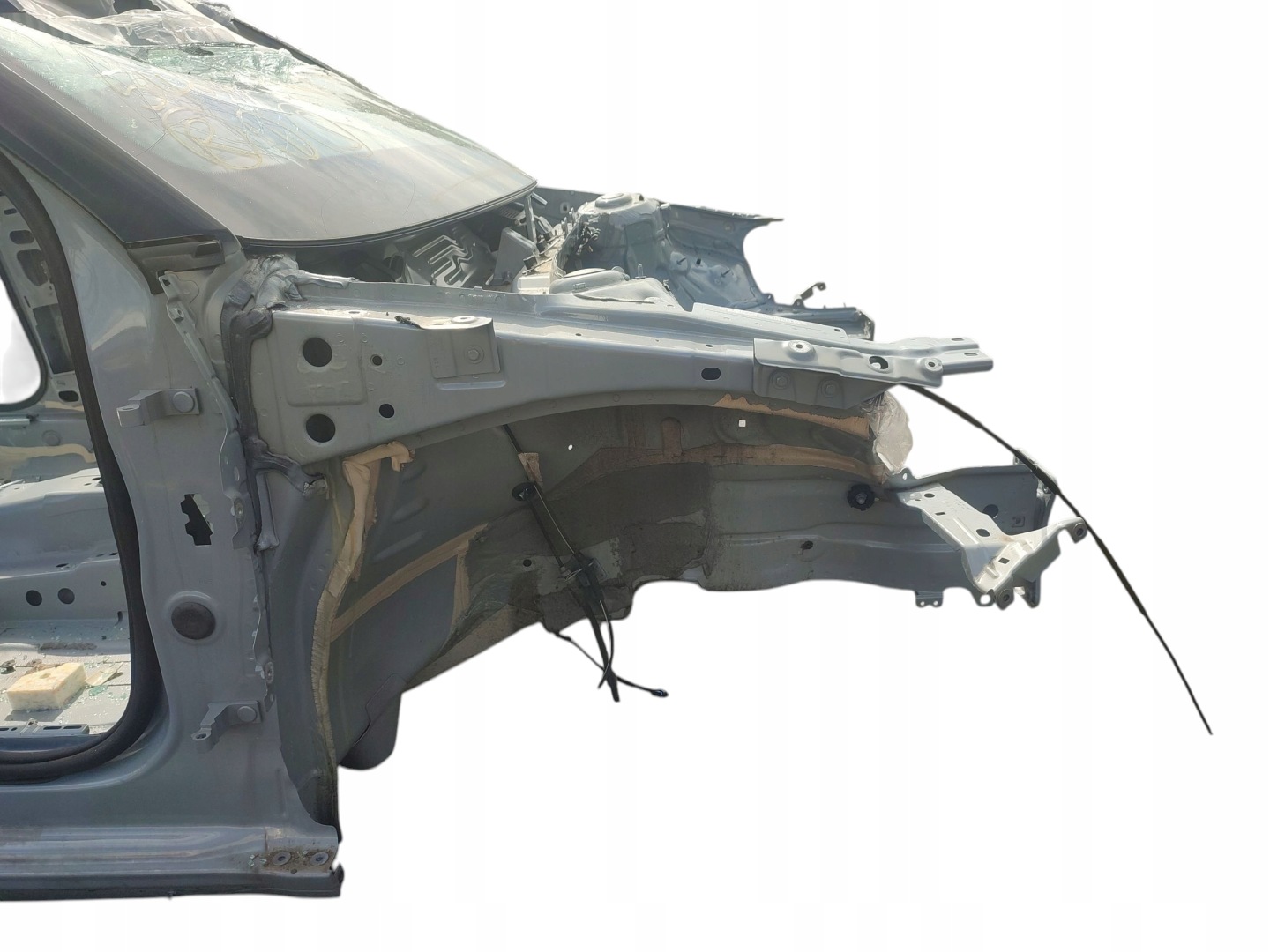 quarter right pillar A AUDI A1 II 82A LAK: LZ7W (18-25)