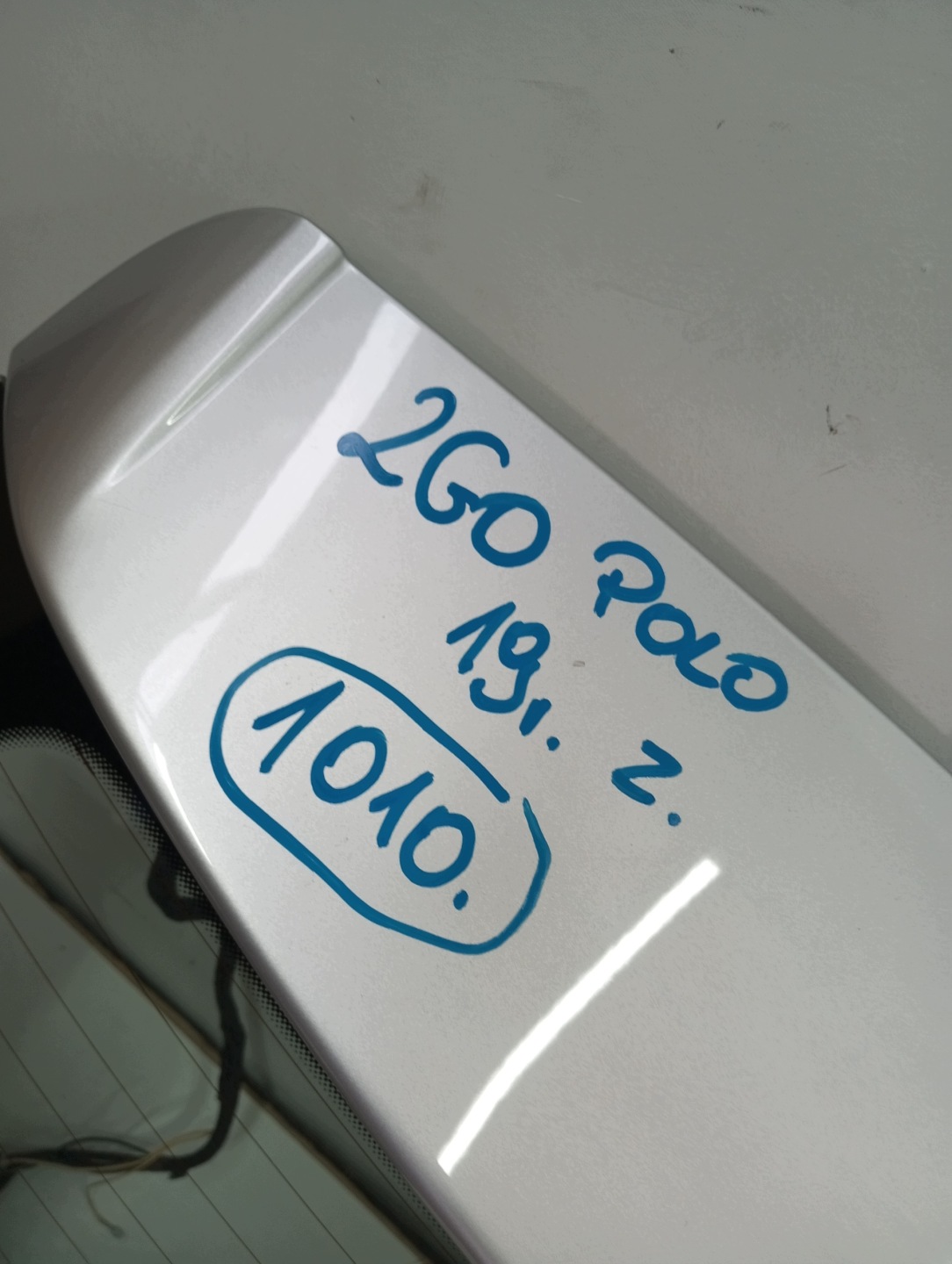 Heckklappe VW Polo 2G0 19r