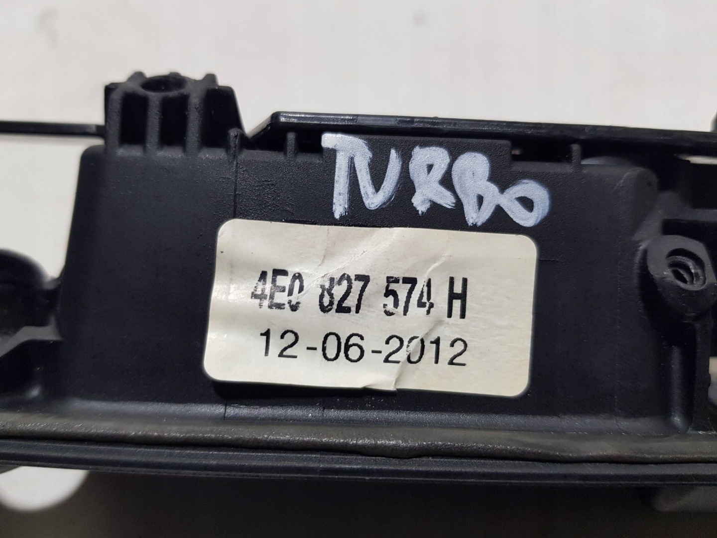 cap MIKROSTYK bonnet rear part rear boot AUDI A8 D4 4E0827574H