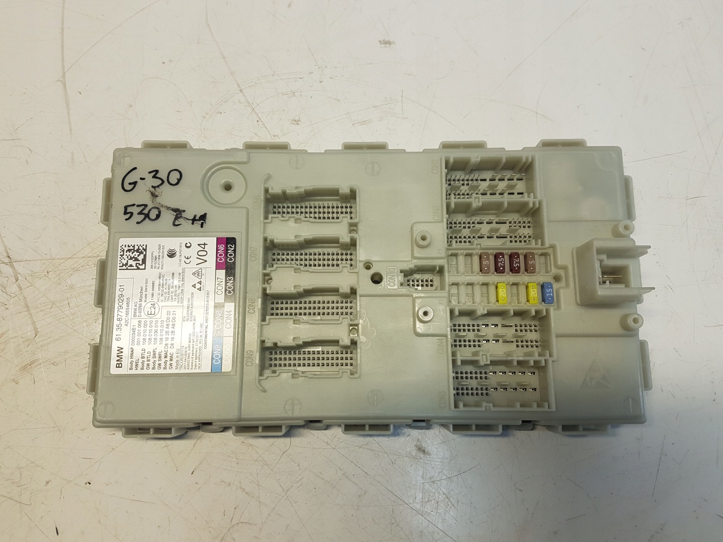BMW G30 module control unit komfortu 8779029