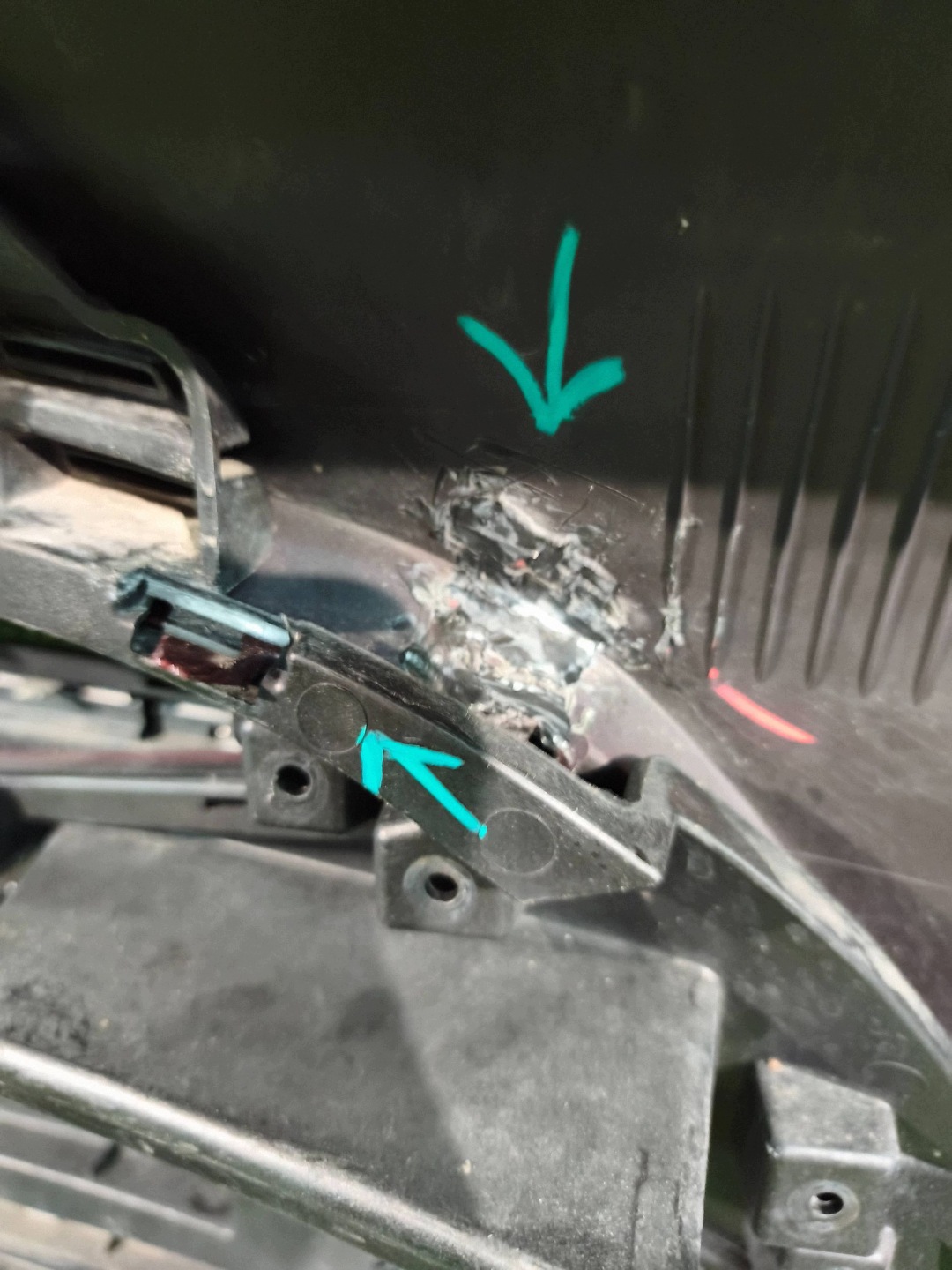 frontstoßstange vorne HYUNDAI IX20 LIFT 15- NR.Z082