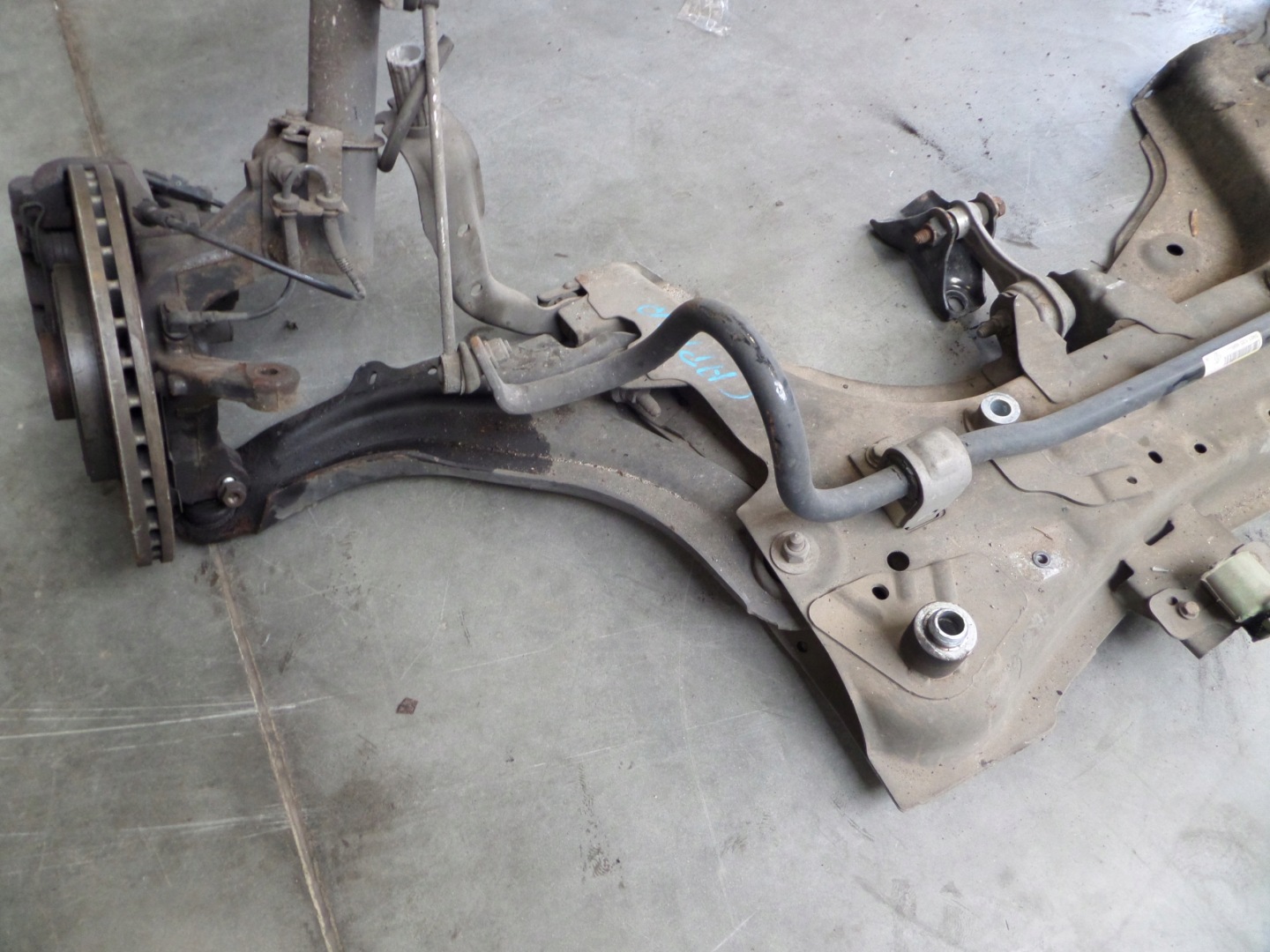 subframe axle beam sususpension front RENAULT CAPTUR LIFT 1,2 TCE 18R