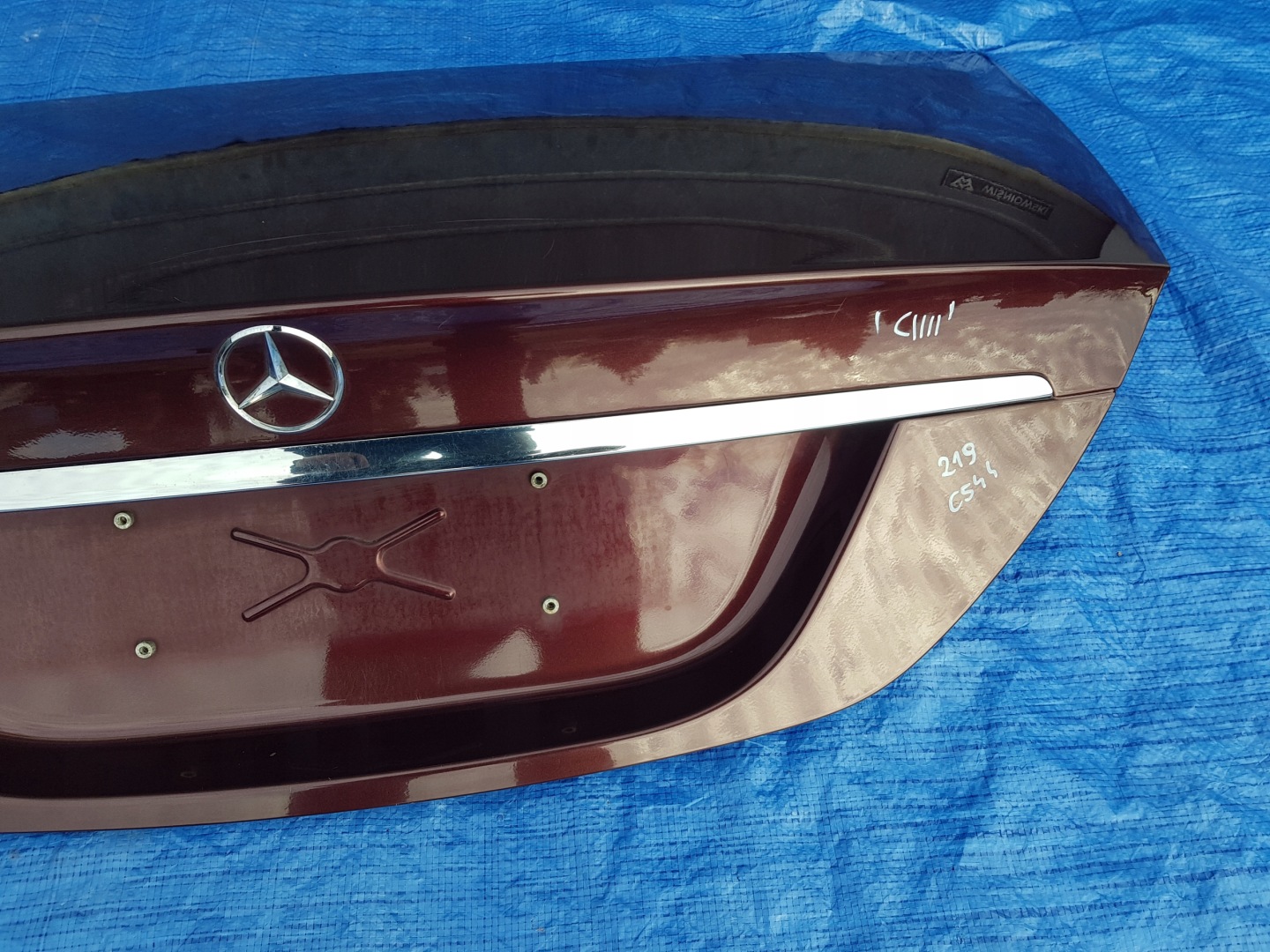 trunk door boot MERCEDES CLS W219 C544 544