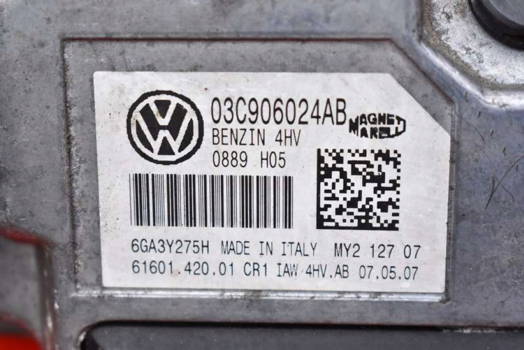 Centralina computer Motore 03C906024AB SKODA FABIA 1 e 1.4 16V 80 KM 04-07
