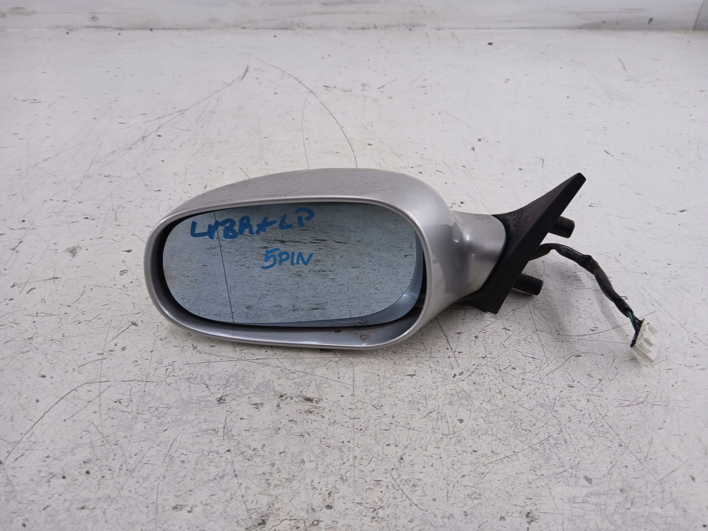 LANCIA LYBRA mirror left 5 PIN silver