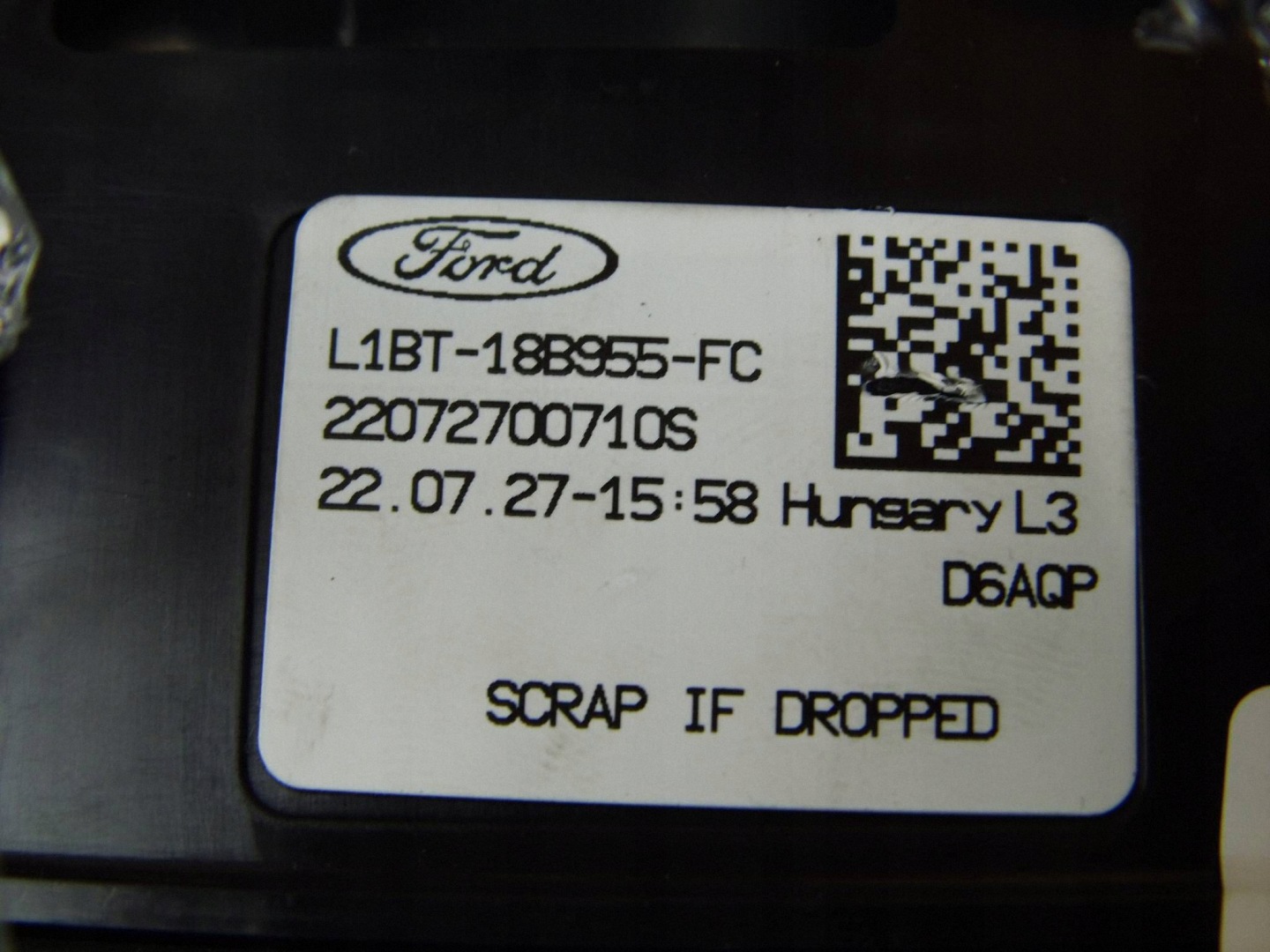 Ford Puma II MK2 Display L1BT18B955FC