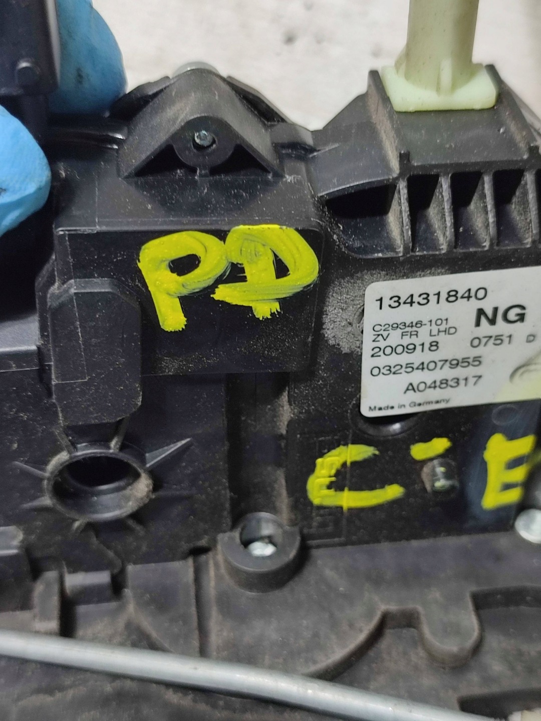 Opel Corsa E 2018 front side right lock door