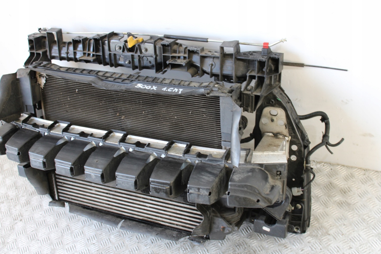 support panel for radiators radiator pillar FIAT 500X CROSS 1,6 MJ