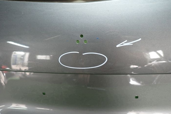 MERCEDES W176 176 A-KLASA 12- boot doors rear part