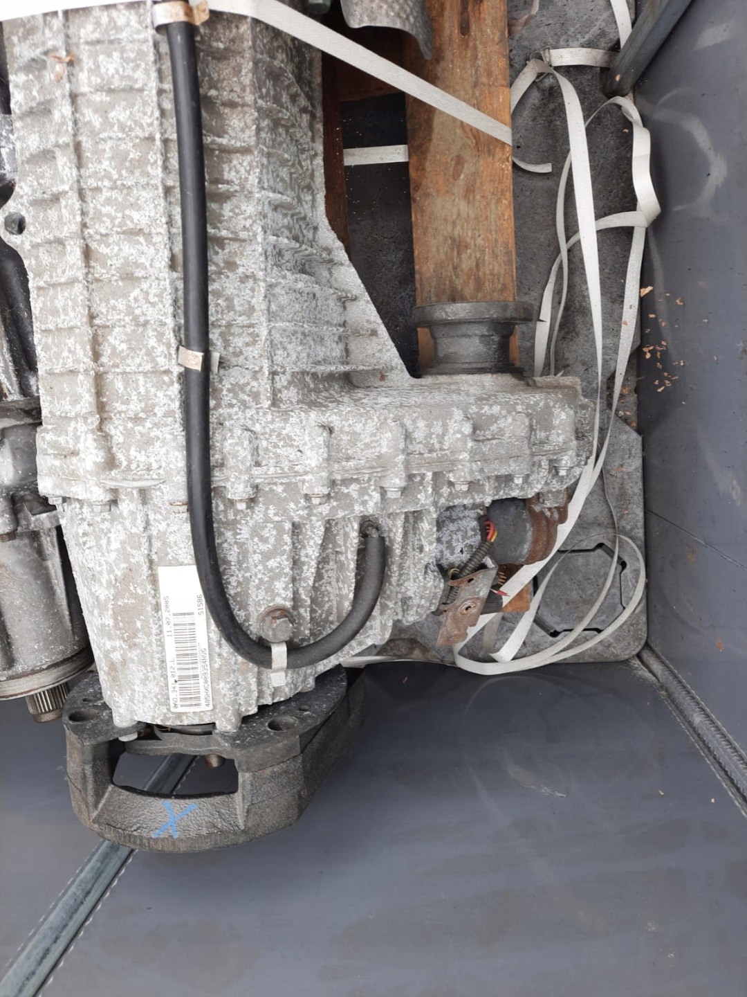 CAMBIO REDUKTOR HAN VW TOUAREG 7L 2,5 TDI