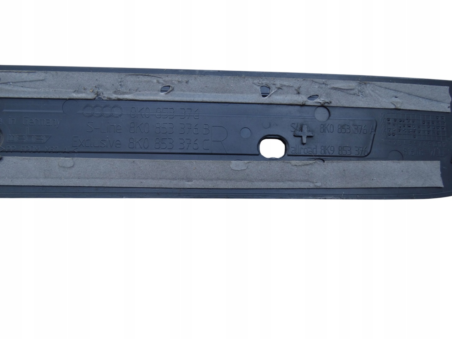 AUDI A4 B8 08-15 mouldings threshold caps ALLROAD QUATTRO inner KOMPLET