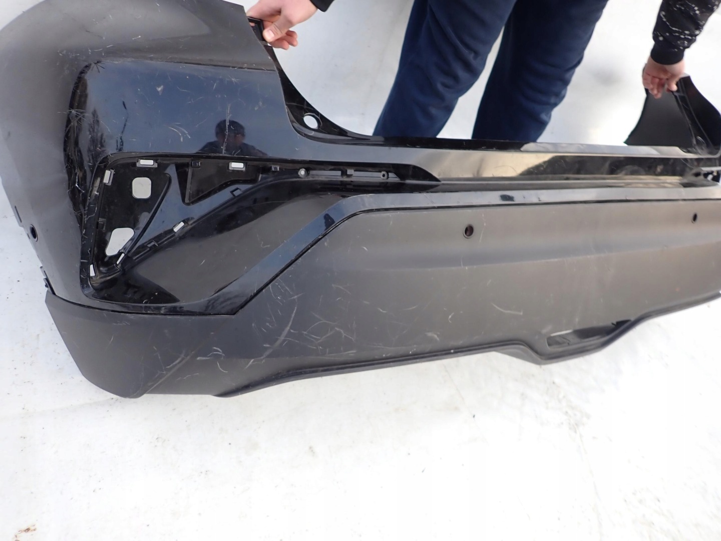 TOYOTA C-HR 16-19 bumper rear part rear PDC