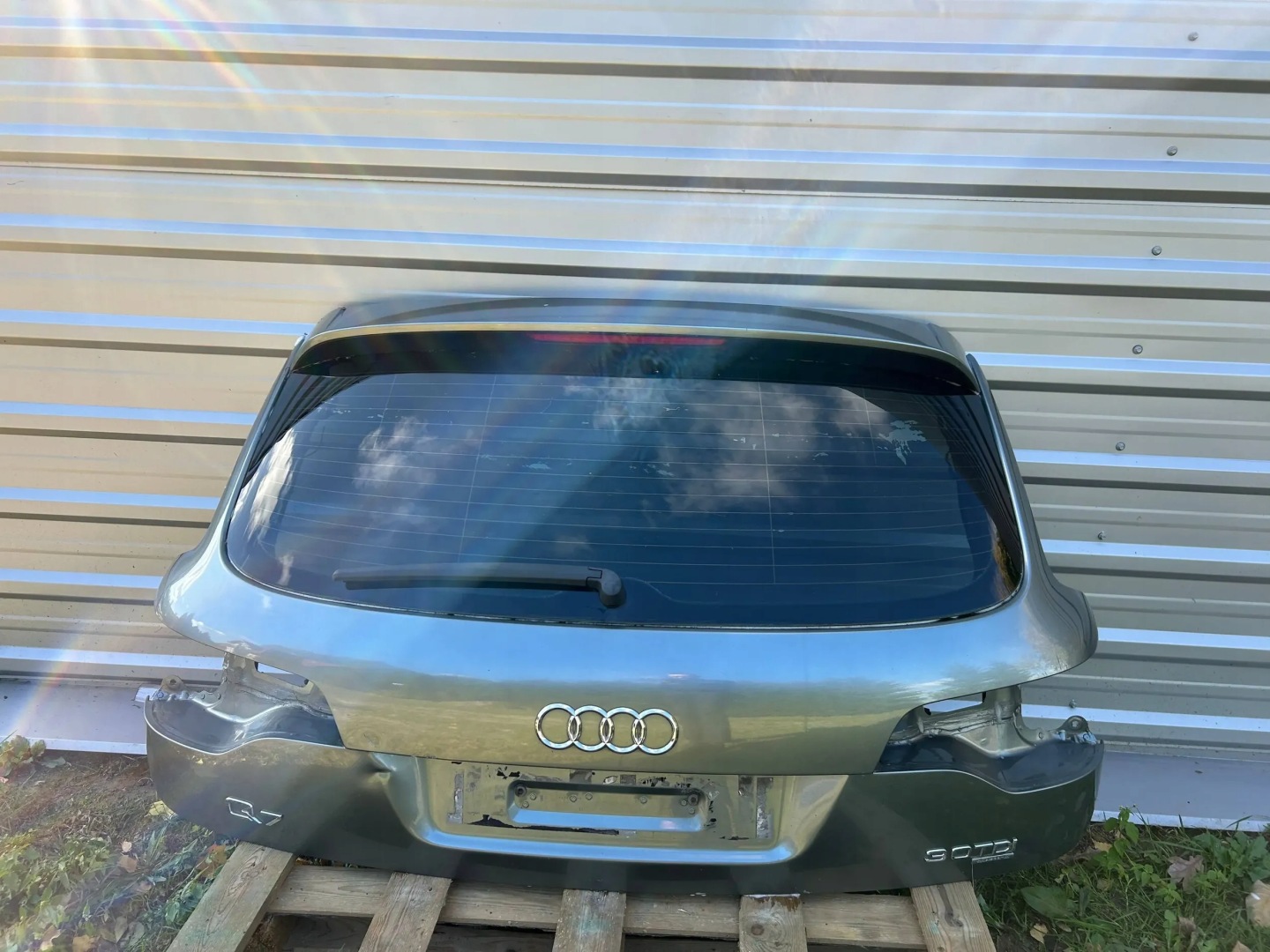 trunk door boot Audi Q7 4L 2008 4L0827159A LY7E