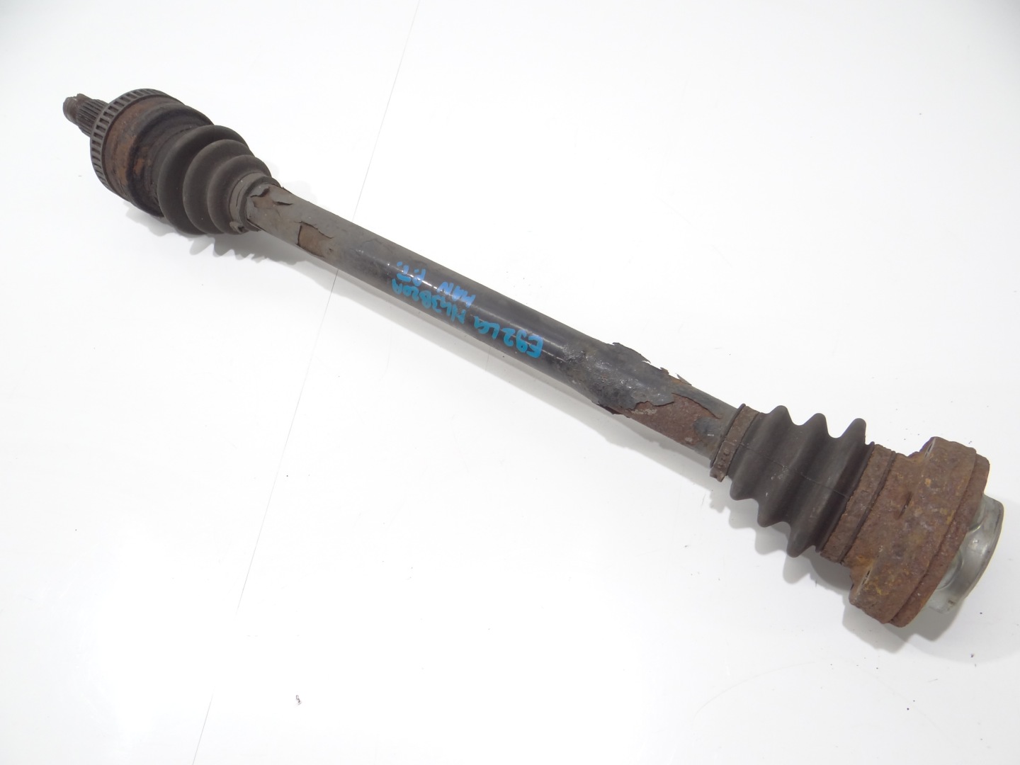 semi-axis right rear BMW E92 LCI N43B20A 7525822 MANUAL