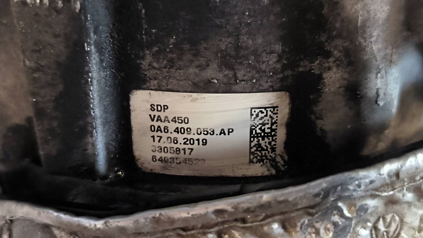 differential front 0A6409053AP AUDI Q3 II 83A