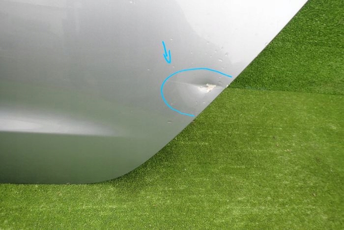 AUDI A6 C7 KOMBI 11- door left rear. rear part