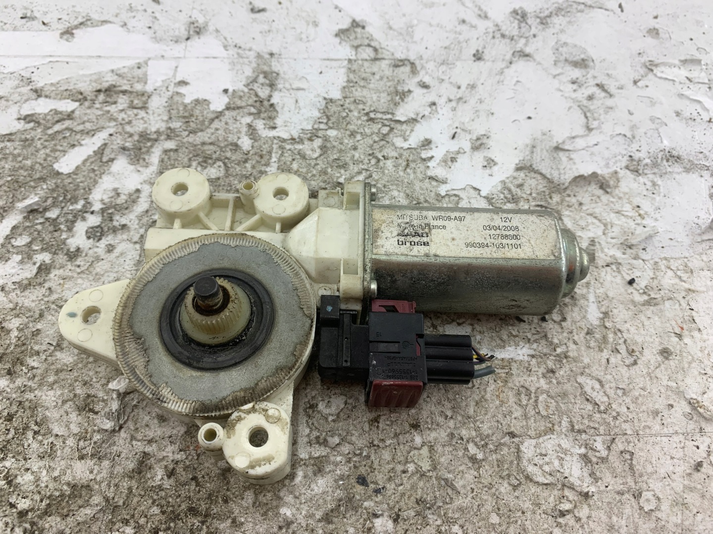 SAAB 93 9-3 II LIFT mini motor windows right front 12755682