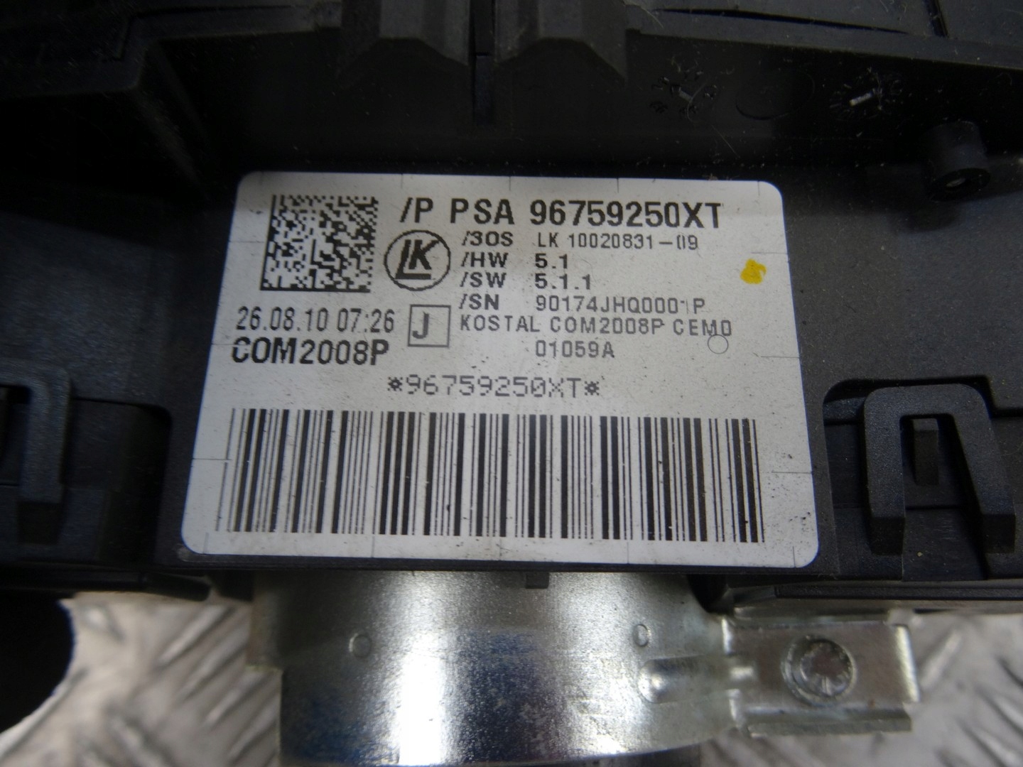 CITROEN C4 II B7 DEVIO LUCI TERGICRISTALLO TERGI 96759250