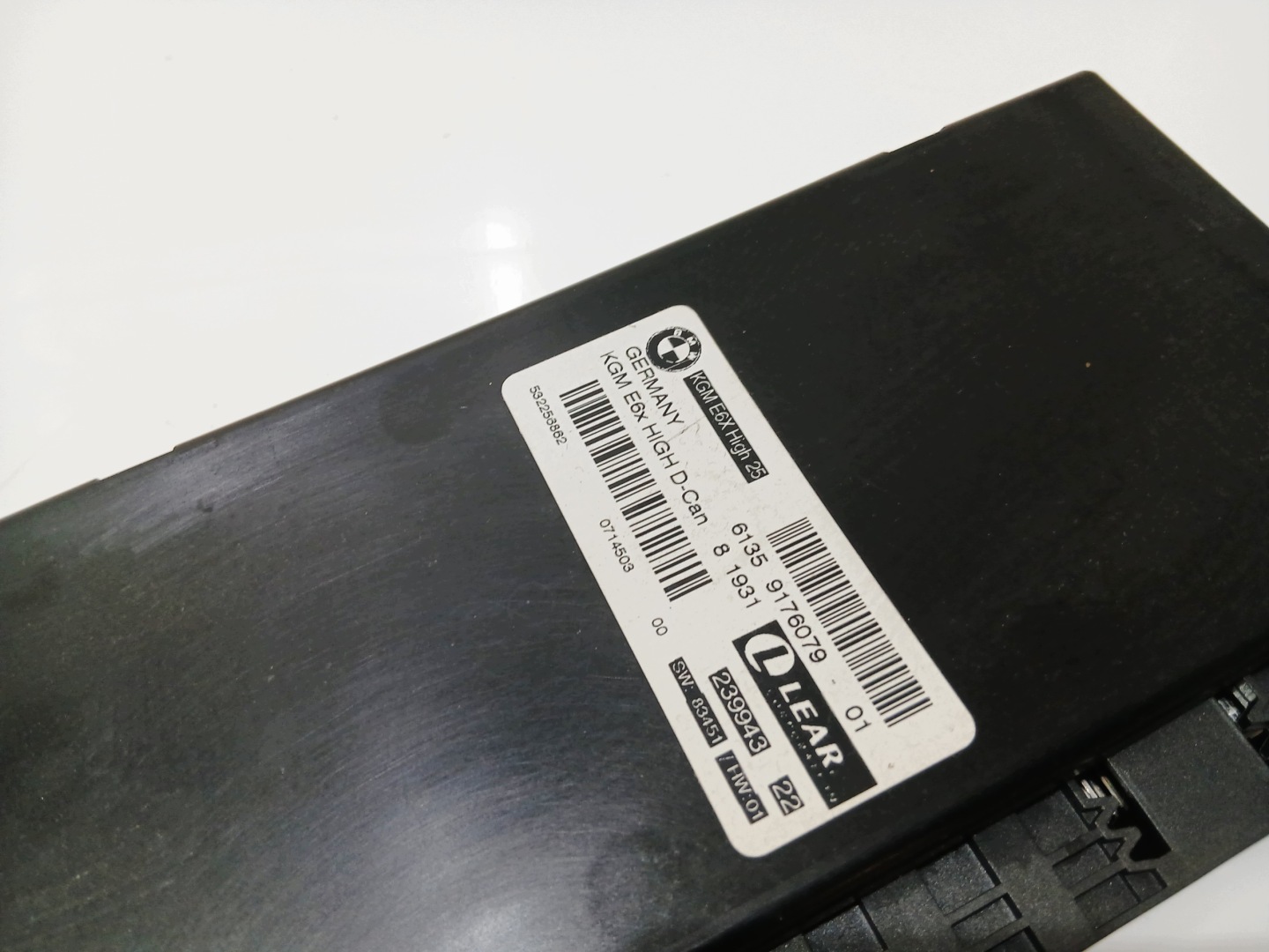 module unité de commande électronique uce KOMFORTU BMW E60 E61 9176079