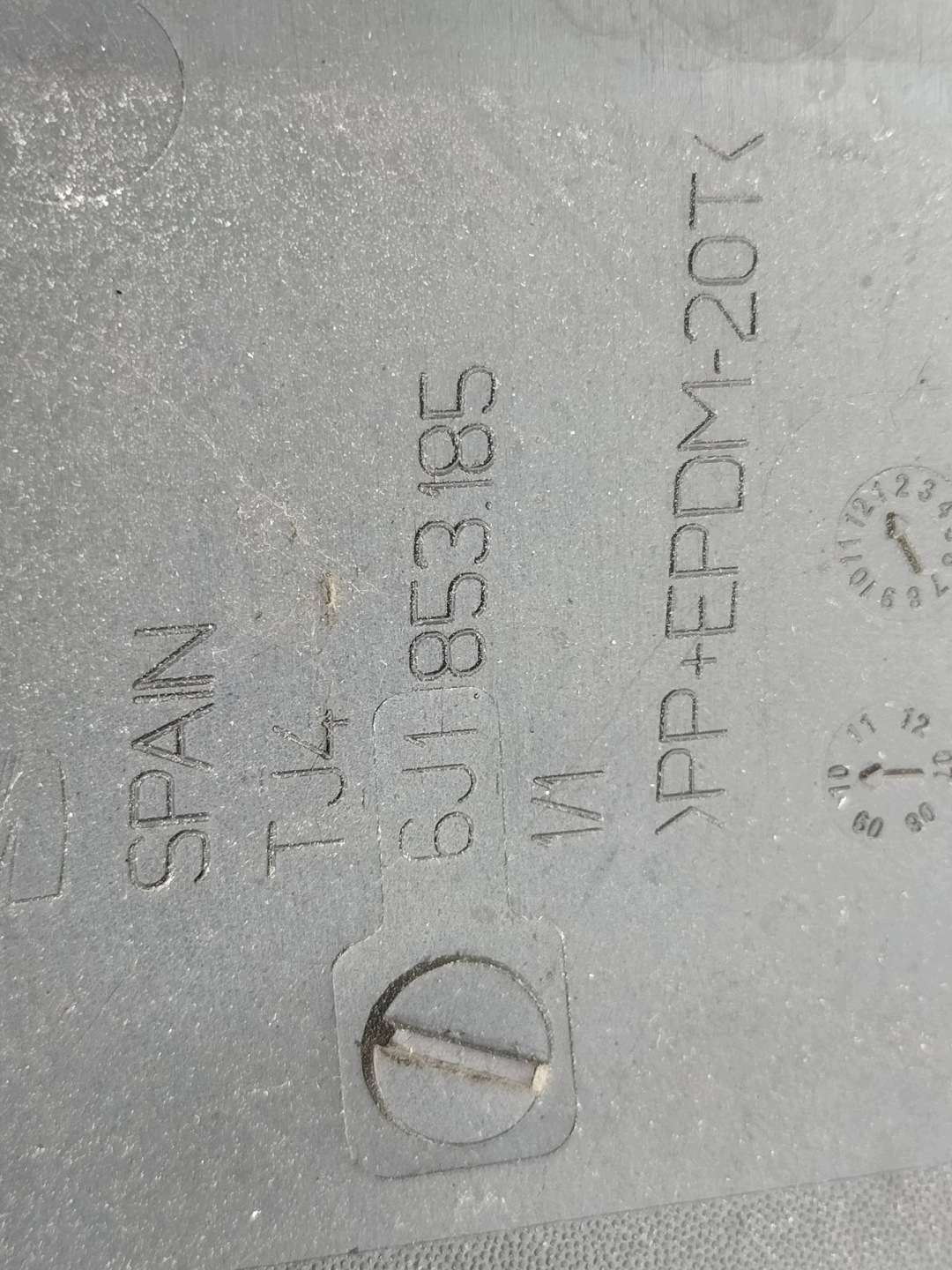 torpedo plastic 6J1853185 Seat Ibiza IV (2008-2017)