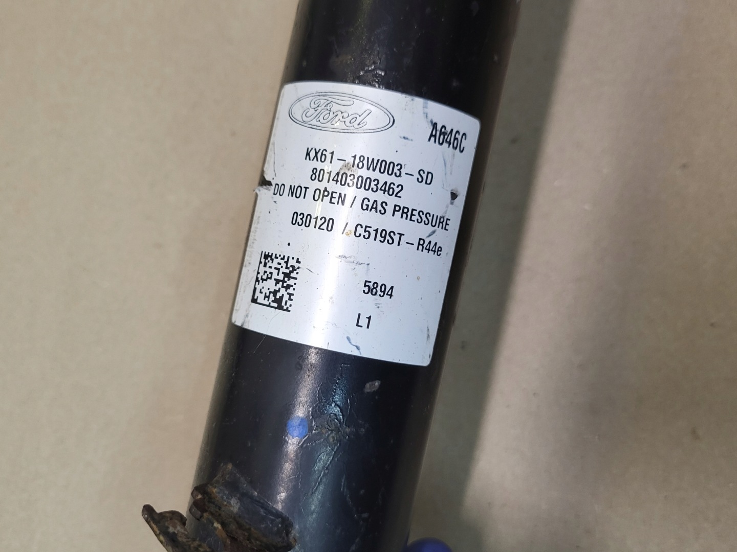 shock absorber AKTYWNY electrical rear FORD FOCUS 4 IV MK4 original