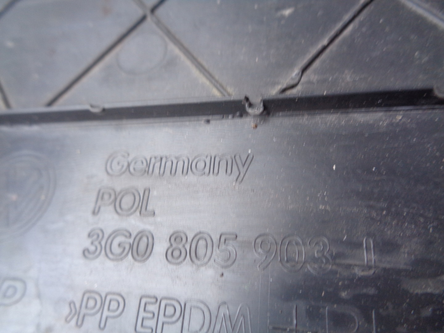 front bumper VW PASSAT B8 3G 18 LIFT GTE R-LINE