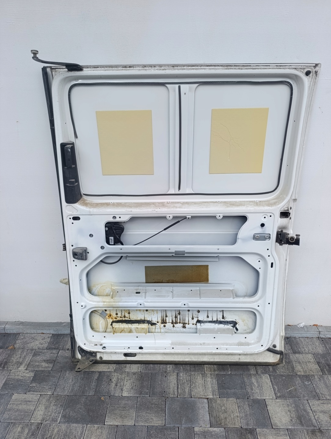 door sliding VW T5 T5 lift side right biale without windows LB9A